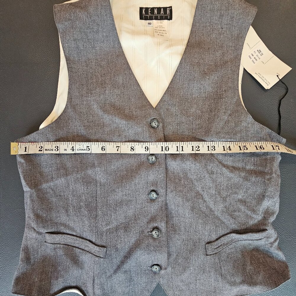 Vintage Kenar Studio Vest